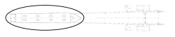 94084889 Lower belt protection