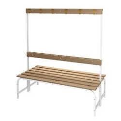 Hard bench with hanger metal SKV/2 1800