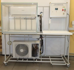 Educational laboratory stand "Study of refrigeration unit" ELB - 171.042.02