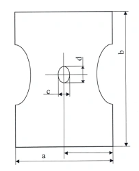 Medical sheets and tissues, disposable, non-sterile (sheet for limitation of the operating field with 2 oval cutouts