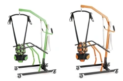 Rehabilitation suspension for patient verticalisation "Ortorent", in variants of execution. Model "Orthorent M (mobile child)".