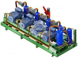Refrigeration units of TechnoFrost brand. Refrigeration compressor units.