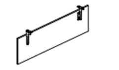 Bench of table on metal frame KS.Tsm-15.05
