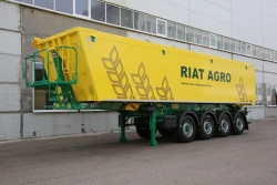 Semi-trailer - tipper, modification 924940, configuration 924940-45A.ND, with "BPV-Ost" axles: SRBFEABO 4-9010 V36 ECO-PLUS 3, l