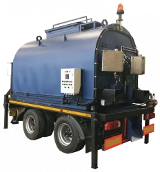 Equipment for construction and repair of asphalt-concrete and artificial road surfaces Bastion LA-04 (in body)