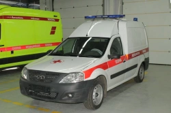 Ambulances of ambulance type LRGS1 (modification LRGS0A) on the basis of LADA vehicles, type F90, modification FS0