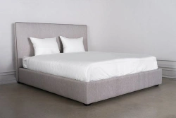 Double bed without lifting mechanism
