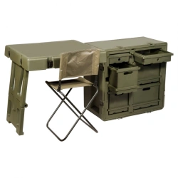Item No.: 07-N.01.0.001/X, Folding mobile table-container ADMIRAL® with one table top