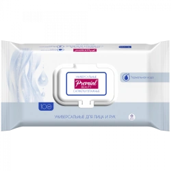 PREMIAL natural Universal wet wipes with thermal water 1/100/6