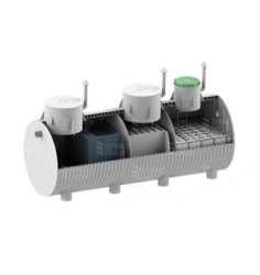 Surface wastewater treatment plant made of polymeric materials Hermes Group