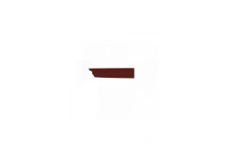 Alexandria LD 125.170.000 cornice left end shelf Walnut