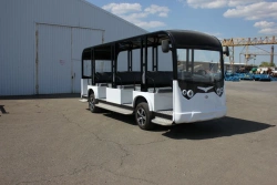 Electric car "Elebas - TIGARBO S18" floor standing industrial vehicle without rails
