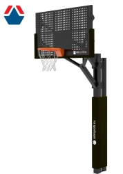 Concreting basketball rack with metal backboard 1200mm height Art. OS-11093