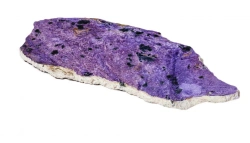 Worktop with natural edges (charoite)
