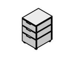 Mobile cabinet. Furniture set "Time.S"