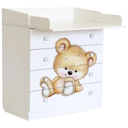 Fairy dresser 1580 Baby Bear, white, article number 0001041.9.13