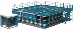 LOS-R model wastewater treatment plant
