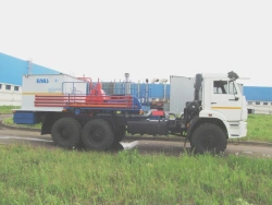 Cementing unit ??-32 on chassis KAMAZ 43118-A5, KAMAZ 43118-50, KAMAZ 43118-RR, KAMAZ 43118-RS.