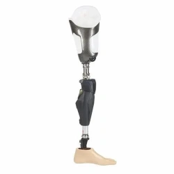 Modular hip prosthesis with microprocessor control, PN6-OB-E