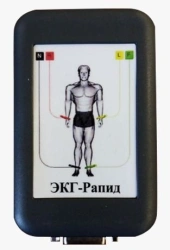 Portable electrocardiograph automatically transmitting measurement results to telemedicine system "ECG-Rapid" according to TU TN