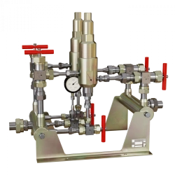 Block of pressure regulators BRDD "up to itself"