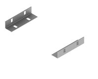 Connector SLN/1, with overall dimensions 100x25 mm, 1.5 mm thick, hot-diffusion galvanised steel.