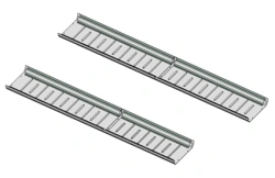 Set of saloon shelf parts (intercity) 5299-173-8102 (set)