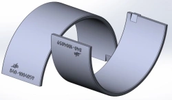 325.30-1004059 Lower connecting rod bearing pad