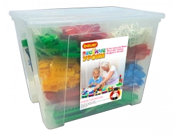 Bauer "Fun Lessons. Numbers and Letters" (in container 70 l, 48 teaching cards, 8 instructions, 696 stickers)