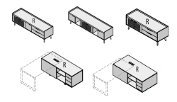 Support cabinet