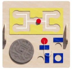 Wall module "Orientation in space" T-011