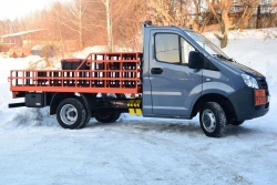 Petrol-engined trucks with technical weight not exceeding 3.5 tonnes of modifications 5796L1 5796L6 5796LB on base transporters
