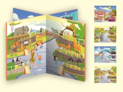 4-in-1 ZOOPARK 4-in-1 role-playing game board