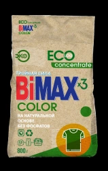 Universal powdered laundry detergent "BiMax Eco Concentrate Color Automat"