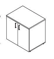 Service cabinet. Line" furniture set