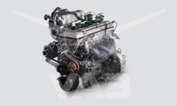 040900100040010 Engine (for UAZ PATRIOT, HUNTER, EURO-2, AI-92, 143 hp, MIKAS 7.2, with pulley under 2 POLYCLE BELTS,