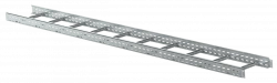 LLK2-050-300-M-HDZ Ladder tray 50x300x3000 1,5 mm IEK HDZ