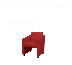 Upholstered armchair "BELLA" series