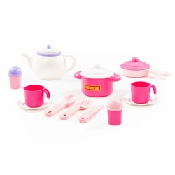 Nastenka Set of Children's Tableware for 2 Persons (18 Elements) (in net), Article No. 58997