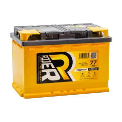 Lead battery for starting piston engines 6ST-77VL "ROJER Premium series"
