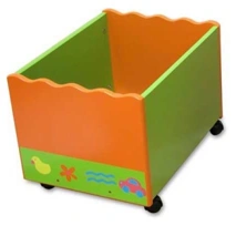 Mobile toy box