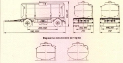 Tank trailer, mark UST, type 94653J, modifications 94653J-C1-01, 94653J-C1-02, 94653J-C1-03, 94653J-C1-04, 94653J-C1-05, 94653J