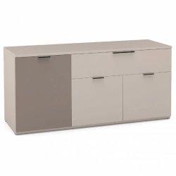 "SOHO" KB2-03.DS/DV, 3-drawer chest of drawers, 1 drawer (mocha) from the set of modular furniture "SOHO".