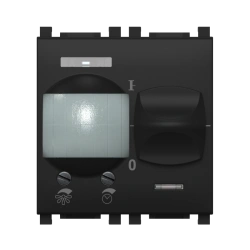 CADUCEUS ALING Experience Switch with infrared motion sensor, 500W, 230V~, 50Hz, 2M, black (soft touch), art. no. 72203.S. 72203