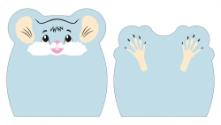 Children's bed "Little Mouse" Art.S 01.25