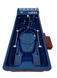 Water therapy bath "GOLFSTREAM", modification-aeromassage, with PDM, with Water Light system, with chromo-lamps: PDM/A18/CX