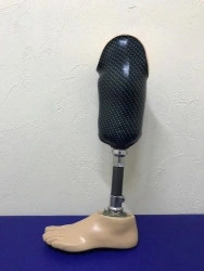 Tibial prosthesis for bathing