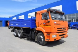 Flatbed truck, UZST brand, type UZST04, modification 174B-16 on chassis KAMAZ 65115-RR