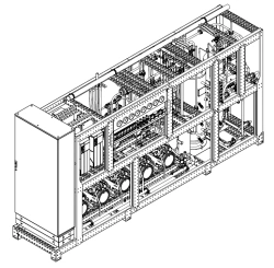 Refrigeration units of I-CU series. Transcritical units on the basis of semi-hermetic reciprocating compressors (CO2) complete w