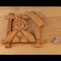 Panel "Lattice" wood